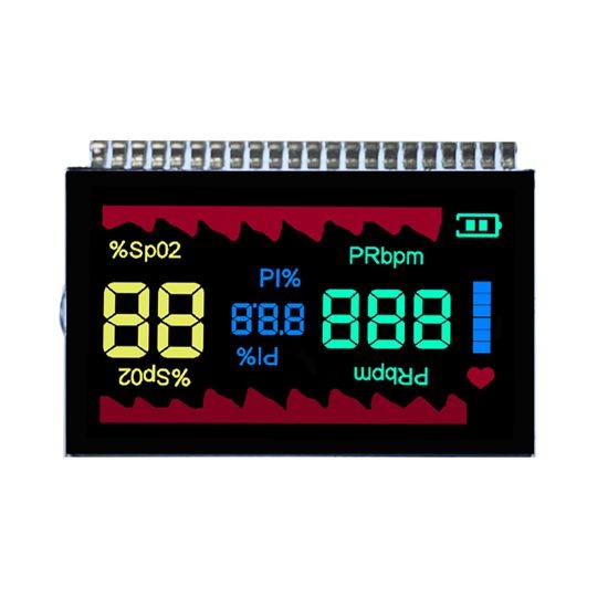 1.3 Inch Blood Oxygen Shenzhen OEM Custom VA Segment LCD Display