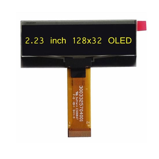 2.23 inch 128*32 yellow color oled SSD1305 SSD1309 IC i2c SPI oled display