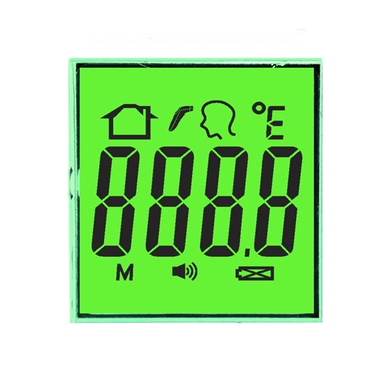 7 segment 4 digit Lcd Display standard Red/Yellow/Green temperature gun 7 segment lcd