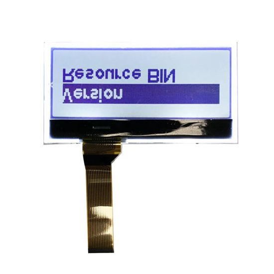 128x32 transmissive FSTN cog lcd display dot matrix with led backlight