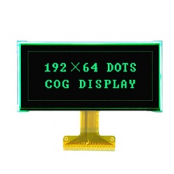 192x64 Graphic LCD Display Screen FPC With Green Backlight