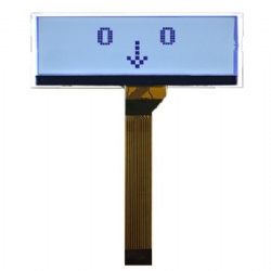 132*32 LCD display screen with 6 O'clock Viewing Angle