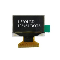 1.3 inch 128x64 micro oled screen i2c oled SSH1106 Driver IC oled display