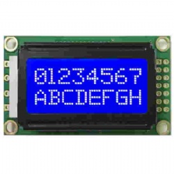 STN positive COB 8x2 Character lcd display module