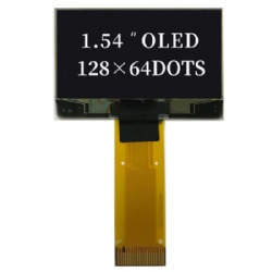 1.54 inch 128x64 Monochrome i2c oled display