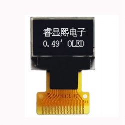 0.49 inch 64*32 Resolution small size oled flexible display module