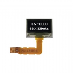 China Manufactory 0.5 inch 60x32 Pixels oled display