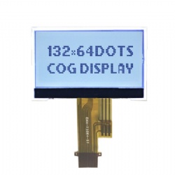 Custom small size graphic lcd 132X64 with orange and blue backlight