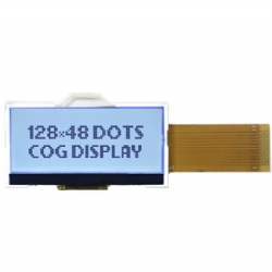 128x48 FSTN graphic lcd display with high brightness